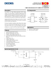 AP3417CDN-1.2TRG1 datasheet pdf Diodes
