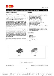 AP3710MTR-E1 datasheet pdf Diodes