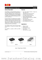 AP3843GMTR-E1 datasheet pdf Diodes