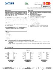 AP3968MTR-G1 datasheet pdf Diodes