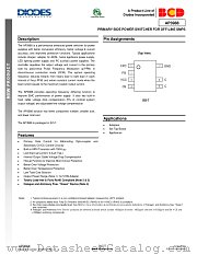 AP3983CMTR-G1 datasheet pdf Diodes