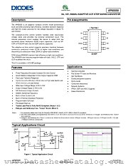 AP65550 datasheet pdf Diodes