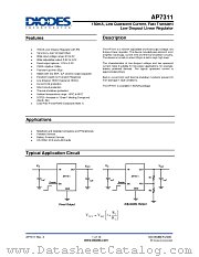 AP7311-12WG-7 datasheet pdf Diodes