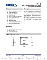 AP7313-30SAG-7 datasheet pdf Diodes