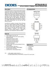AP78L05SG-13 datasheet pdf Diodes