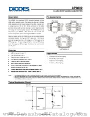 AP8802SG-13 datasheet pdf Diodes