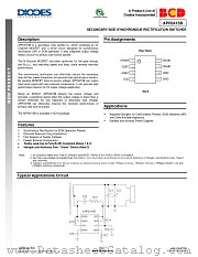 APR3415B datasheet pdf Diodes
