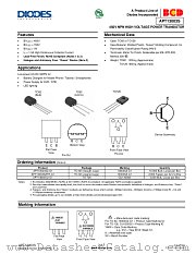 APT13003SZTR-G1 datasheet pdf Diodes