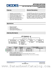 APX339 datasheet pdf Diodes