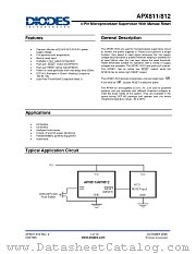 APX811-29UG-7 datasheet pdf Diodes