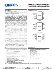 APX825A-29W6G-7 datasheet pdf Diodes