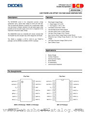 AS339GTR-G1 datasheet pdf Diodes