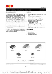 AS358MMTR-G1 datasheet pdf Diodes