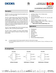 AZ1117 datasheet pdf Diodes