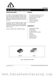 AZ386MTR-E1 datasheet pdf Diodes