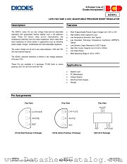 AZ431LANTR-E1 datasheet pdf Diodes