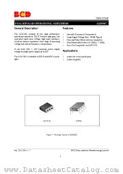 AZ4558CP-E1 datasheet pdf Diodes