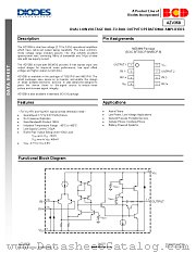 AZV358MMTR-G1 datasheet pdf Diodes