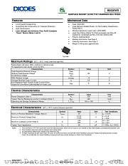 B0520WS-7-F datasheet pdf Diodes