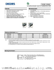 B120B-13-F datasheet pdf Diodes