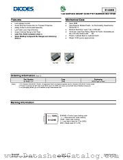 B140HB-13-F datasheet pdf Diodes