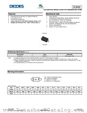 B140HW-7 datasheet pdf Diodes