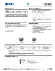 B340-13-F datasheet pdf Diodes
