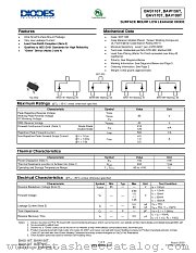 BAV170T-7-F datasheet pdf Diodes