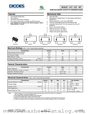 BAS40T-7-F datasheet pdf Diodes