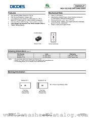 BAS521LP datasheet pdf Diodes