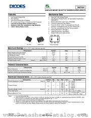 BAT40V-7 datasheet pdf Diodes