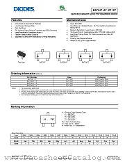 BAT54CT-7-F datasheet pdf Diodes
