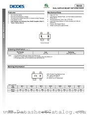 BAV23-7 datasheet pdf Diodes