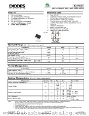 BAV70DW-7-F datasheet pdf Diodes