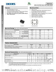 BAW101S datasheet pdf Diodes