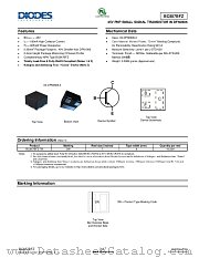 BC857BFZ-7B datasheet pdf Diodes