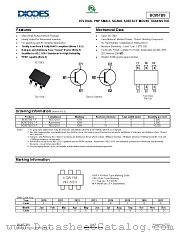 BC857BS-7-F datasheet pdf Diodes