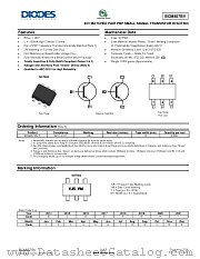 BCM857BV-7 datasheet pdf Diodes