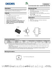 BCX5616QTA datasheet pdf Diodes