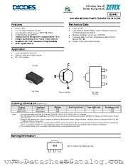 BSR43TA datasheet pdf Diodes