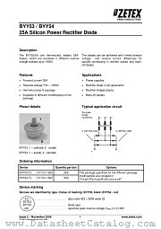 BYY53-1000 datasheet pdf Diodes