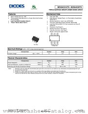 BZX84C12TS-7-F datasheet pdf Diodes