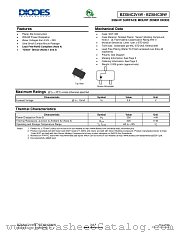 BZX84C2V4W-7-F datasheet pdf Diodes