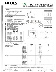 DDTA144WUA-7-F datasheet pdf Diodes