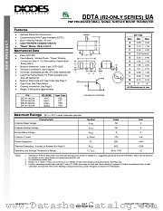 DDTA144GUA-7-F datasheet pdf Diodes