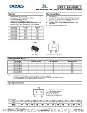 DDTC124TE-7-F datasheet pdf Diodes