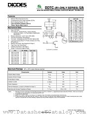 DDTC123TUA-7-F datasheet pdf Diodes