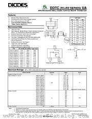 DDTC144VUA-7-F datasheet pdf Diodes