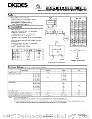DDTC143EE-7-F datasheet pdf Diodes