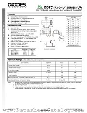 DDTC124GUA-7-F datasheet pdf Diodes